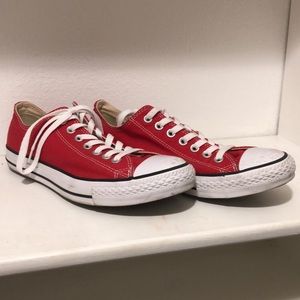 Original red converse good condition